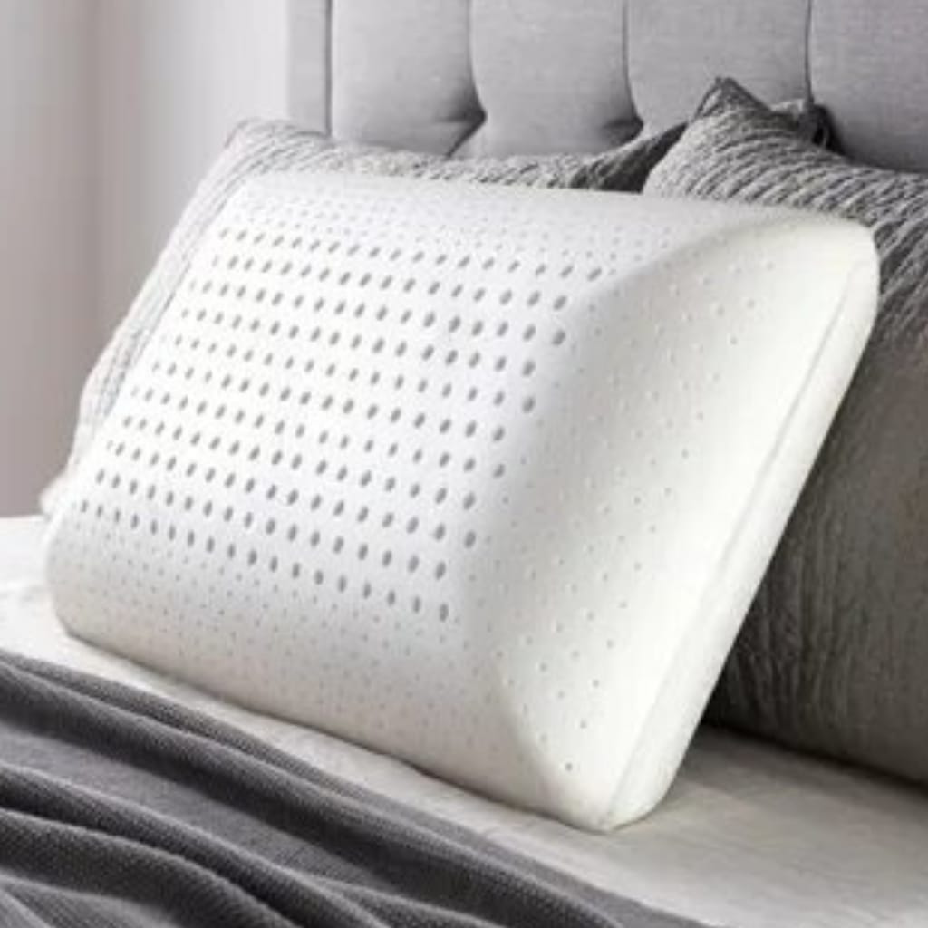 charcoal memorial pillow