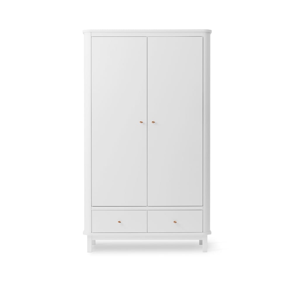 wooden wardrobe