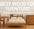 best wood for furniture