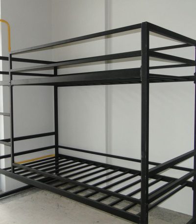 steel bunk bed